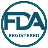 FDA-registered facility badge