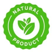 Naturally sourced badge